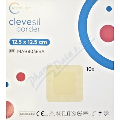 Clevecare Clevesil Border sil.kr.12.5x12.5cm 10ks