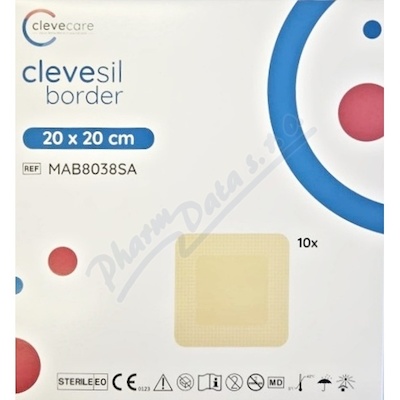 Clevecare Clevesil Border sil.pěn.kr.20x20cm 10ks