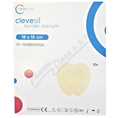 Clevecare Clevesil Border Sacrum krytí18x18cm 10ks