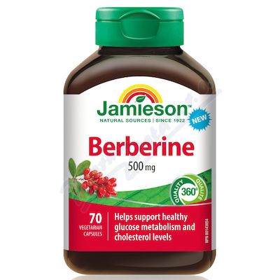 JAMIESON Berberin 500mg cps.70