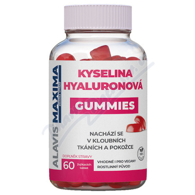 ALAVIS MAXIMA Kyselina Hyaluronová Gummies tbl.60