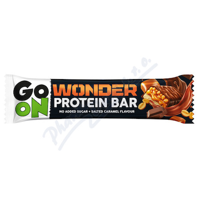 GO ON Proteinová tyčinka Wonder slaný karamel 45g