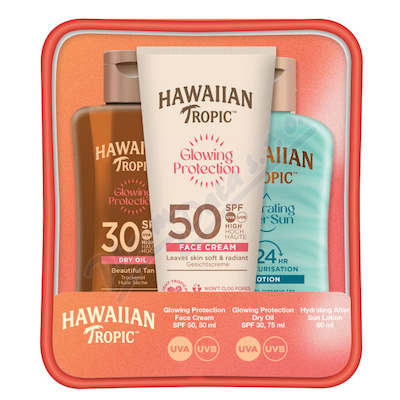 Hawaiian Tropic Glowing Protec.Mini Trio SPF30+50