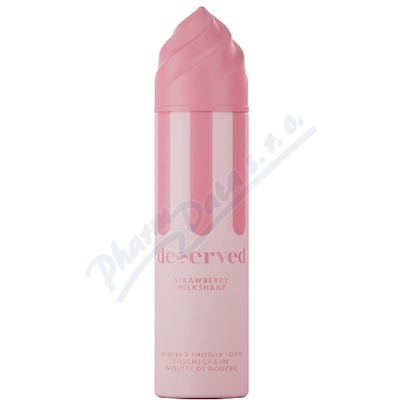 Deserved Strawber.Milkshake Whip.Shower Foam 250ml
