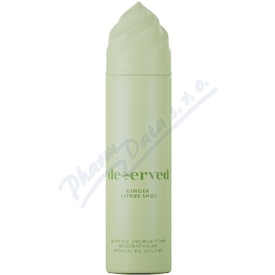 Deserved Ginger Citrus Shot Whip.Shower Foam 250ml