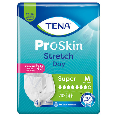 TENA Proskin Stretch Day Super M ink.zal.kalh.10ks