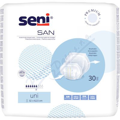 Seni San absorpční vložné pleny uni 30ks