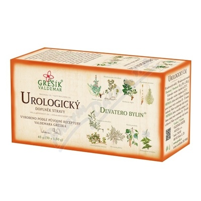 Grešík Devatero bylin Urologický čaj 30x1.5g
