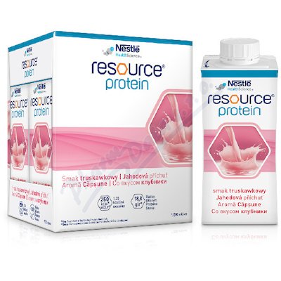 Resource Protein Jahodová příchuť por.sol.4x200ml