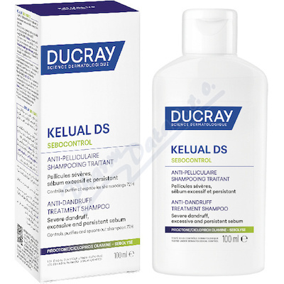DUCRAY Kelual DS SEBOCONT.Peč.šamp.proti lup.100ml