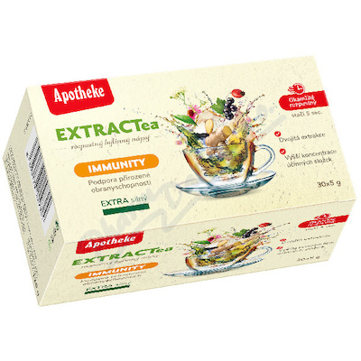 Apotheke EXTRACTea Immunity bylinný nápoj 30x5g