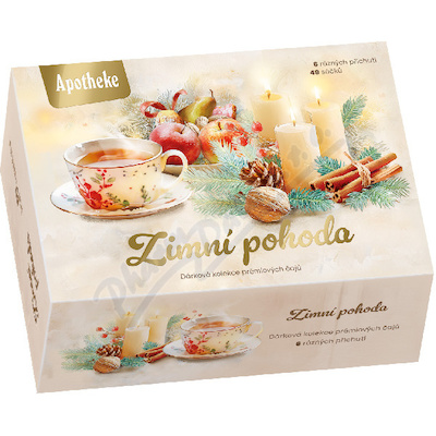 Apotheke Dárková kolekce čajů Zimní pohoda 48sáčků