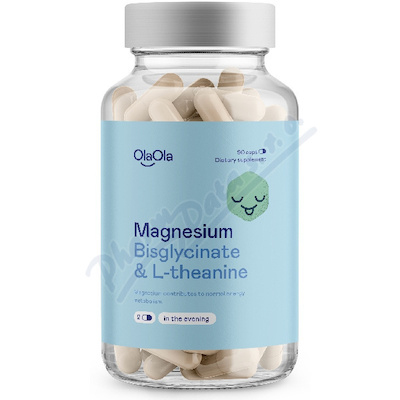 OlaOla Magnesium Bysglycinát&L-theanin cps.90