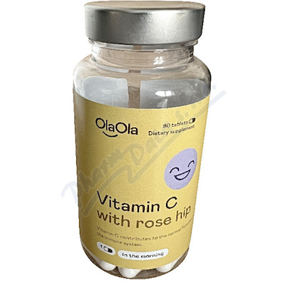 OlaOla Vitamín C 1000mg se šípkem cps.90