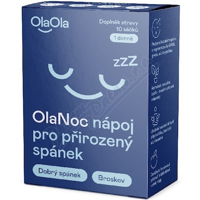 OlaOla OlaNoc nápoj pro přirozený spánek 10x5g