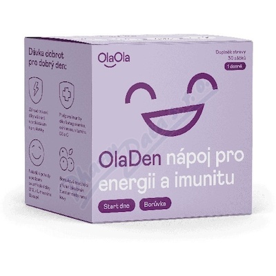 OlaOla OlaDen nápoj pro energii a imunitu 30x5g