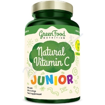 GreenFood Junior Natural Vitamin C cps.90