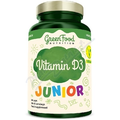 GreenFood Junior Vitamin D3 cps.90