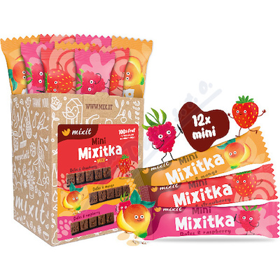 Mixit MiniMixitka Mix  Jahoda mango malina 12x27g