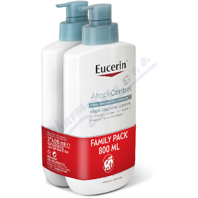 Eucerin AtopiControl tělové mléko 2x400ml