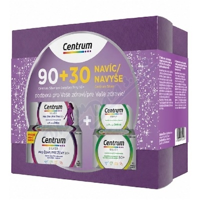 Centrum Silver ženy 50+ tbl.90+Silver 50+ tbl.30