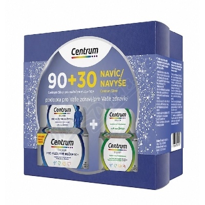 Centrum Silver muži 50+ tbl.90+Silver 50+ tbl.30