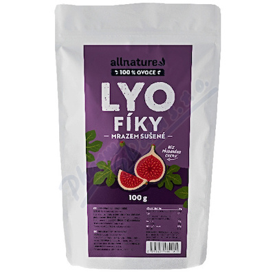 Allnature Fíky Lyo mrazem sušené 100g
