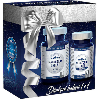 Magnesium Chelát B6 + Melatonin Forte Original 1+1