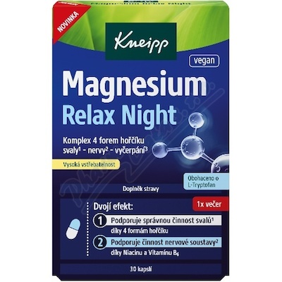 Kneipp Magnesium Relax Night cps.30