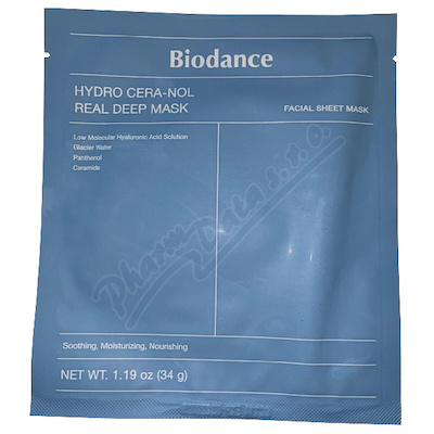 Biodance hydratační kolagenová pleťová maska 34g