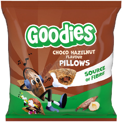 Goodies Polštářky s lískovo-oříškovou náplní 20g