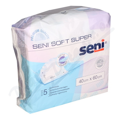 Seni Soft Super podložky absorpční 60x40cm 5ks