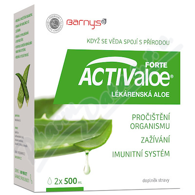 Barnys ACTIValoe lékárenská aloe 2x500ml