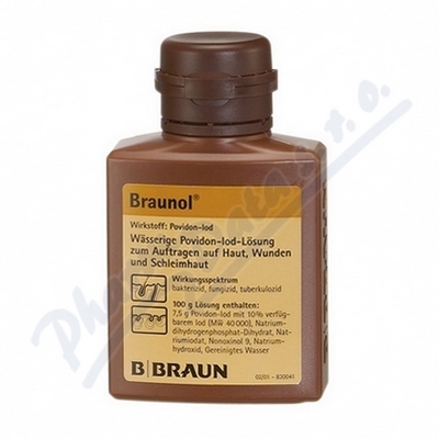 Braunol 75mg/g drm.sol.1x100ml