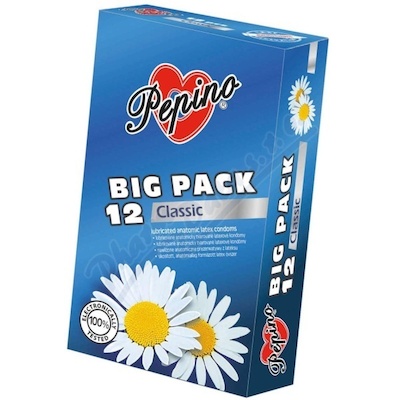 Pepino Classic prezervativ 12ks