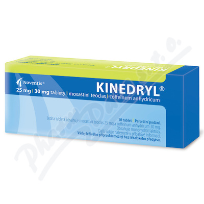 Kinedryl 25mg/30mg tbl.nob.10