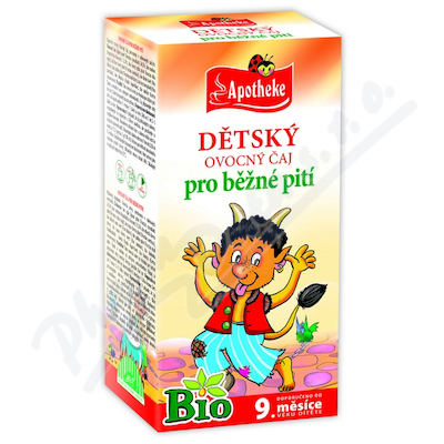 Apotheke Dětský čaj BIO ovocný 20x2g