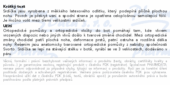 svorto 018 Srdíčka samolepicí - kapka béžová vel.2