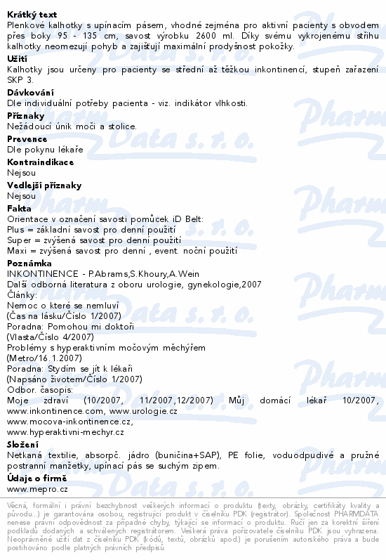 iD Belt Super L 14ks