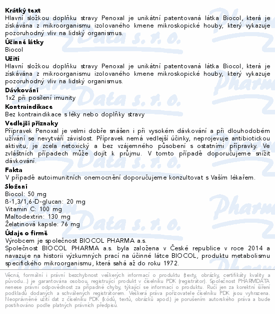 PENOXAL 50mg cps.120