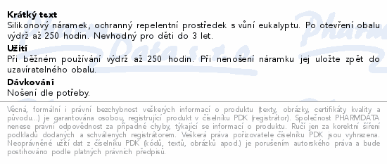 Trixline TR248 náramek proti klíšťatům mix 1ks