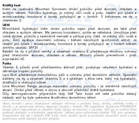 PIZ BUIN Moutain Cream+Stick SPF30 2v1 2x20ml