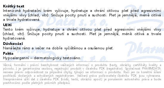 Apaisac intenzivně hydratační krém 40ml Biorga