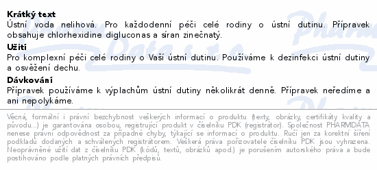 CARLOTHERM Rodinka Karlovarská ústní voda 500ml