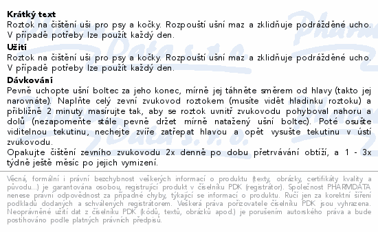 APTUS Orisolve Plus roztok na čištění uší 100ml