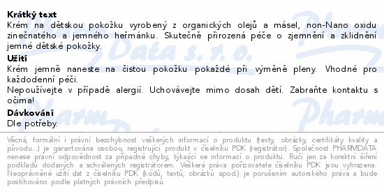 WoodenSpoon Ochranný krém proti opruzeninám 100ml