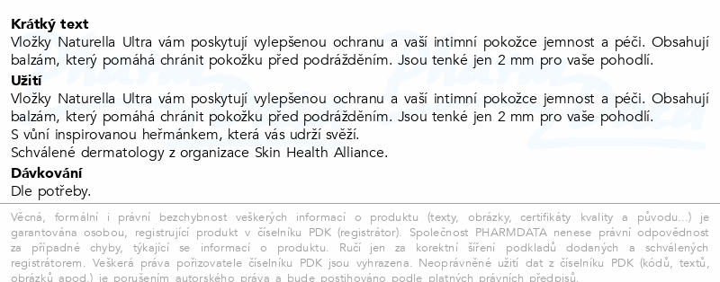 Naturella Ultra Maxi 3 vložky XXL 32ks