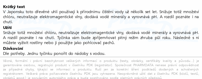 Endles by Econea binchotanová tyčinka 1ks