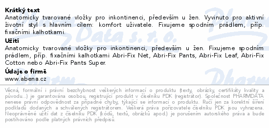 Inkont.vložka Abena Light Ultra Mini 0. 24ks