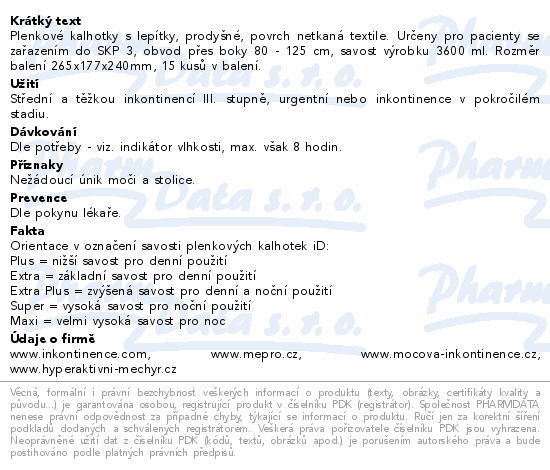 iD Slip Super M 15ks